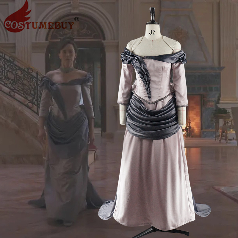 Evening Gown - Gilded Age เครื่องแต่งกาย Mrs Bertha Russell