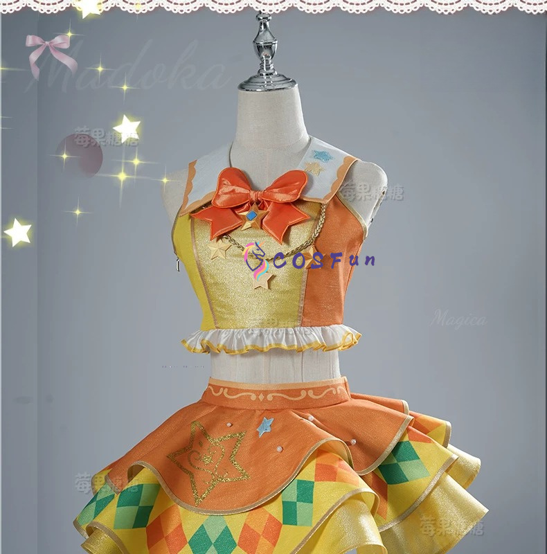 Formal Dress - ไอคัตสึ สตาร์ส! ชุดคอสเพลย์เครื่องแบบนักเรียนโรงเรียนสี่ดาวยูสึ นิคาอิโด สำหรับฮาโลวีนและการสวมบทบาท COSFun