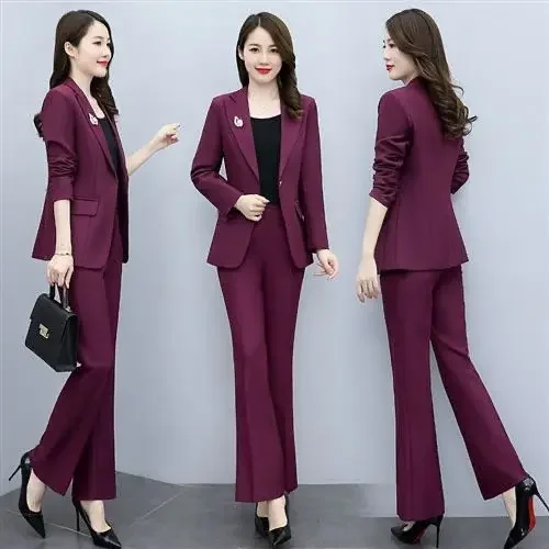 ชุดขากว้างกางเกงสูท Blazer และ - Tailored Trouser Wide บทวิจารณ์และราคา