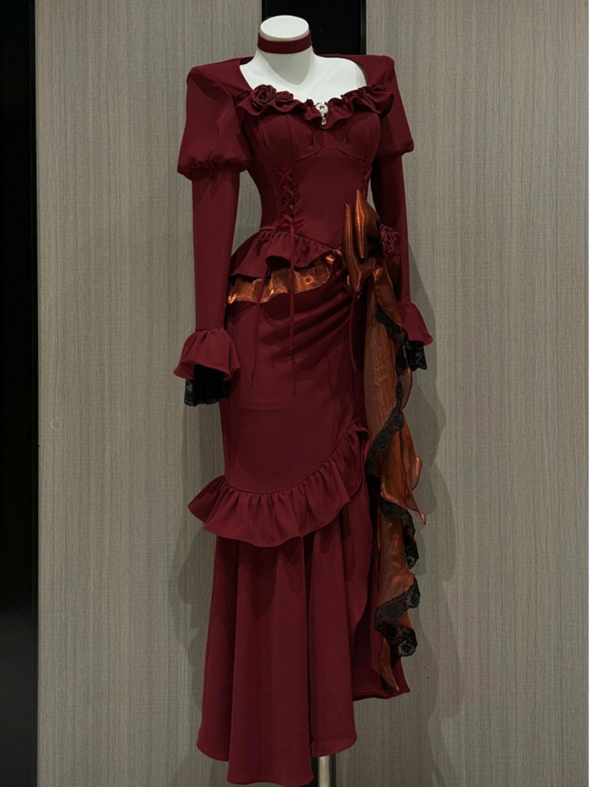 ฤดูใบไม้ผลิสีแดงชุดวินเทจผู้หญ - Women'S Red Formal Wear บทวิจารณ์และราคา