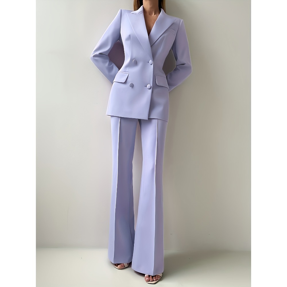 ชุดสูทผู้หญิงทรงสวยหรู ดีไซน์เ - Tailored Trouser Wide บทวิจารณ์และราคา