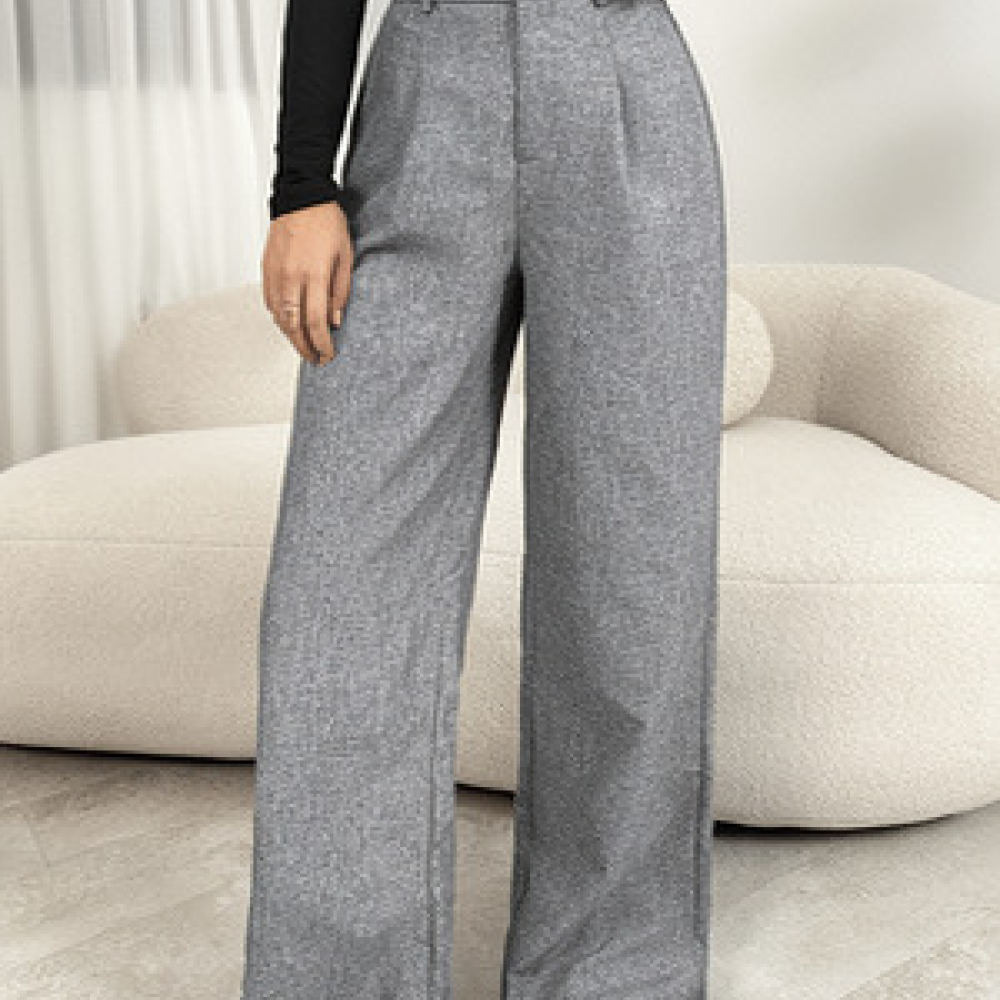 กางเกงสูทขากว้างสำหรับผู้หญิง  - Tailored Trouser Wide บทวิจารณ์และราคา