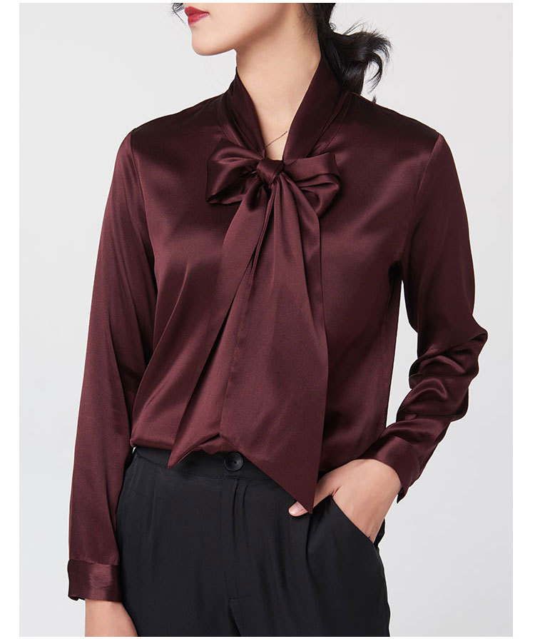 เสื้อผู้หญิงผ้าไหม 93% ผสมสแปน - Silk Blouse บทวิจารณ์และราคา