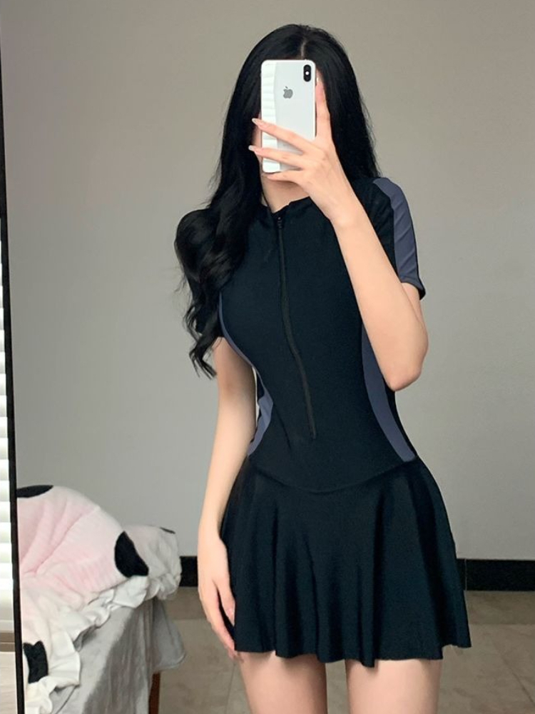 ชุดว่ายน้ำวันพีซแบบสุภาพสำหรับ - Womens Suit บทวิจารณ์และราคา